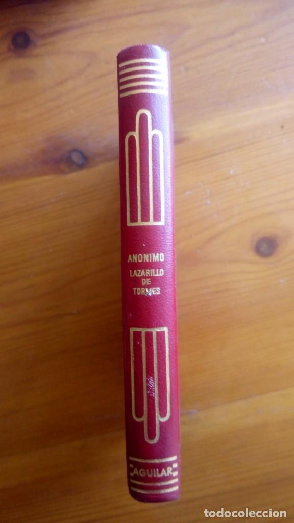 Libros de segunda mano: &rdquo;El Lazarillo de Tormes&rdquo;, An&oacute;nimo. Edit.: AGUILAR. - Foto 1