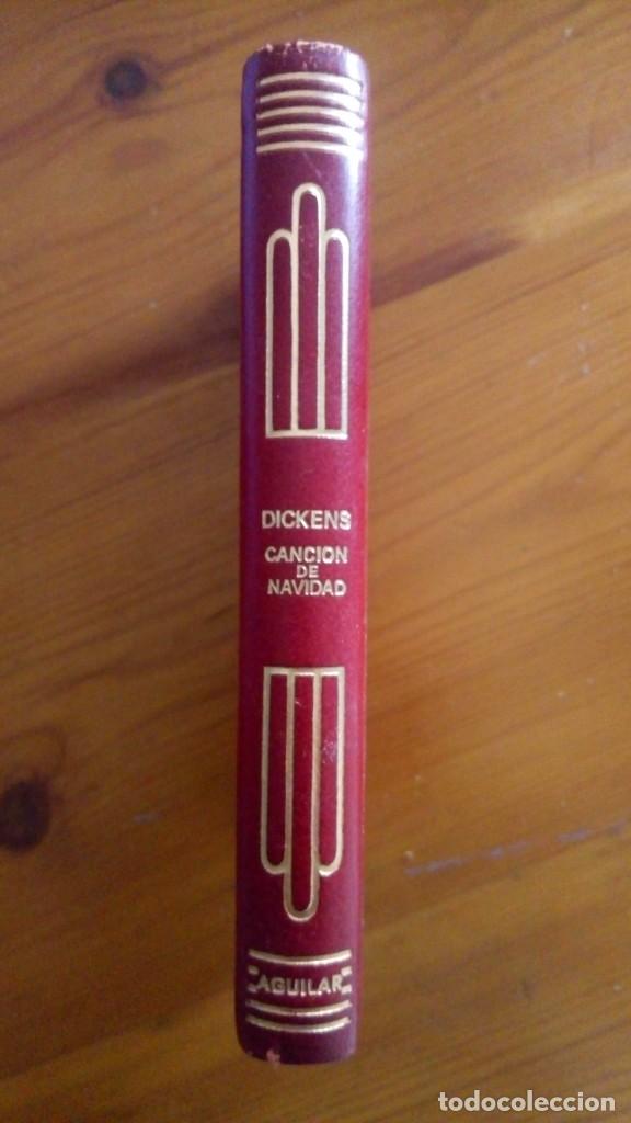 Libros de segunda mano: &rdquo;Canci&oacute;n de Navidad y El Grillo del Hogar&rdquo;, Charles Dickens. Edit.: AGUILAR. - Foto 1