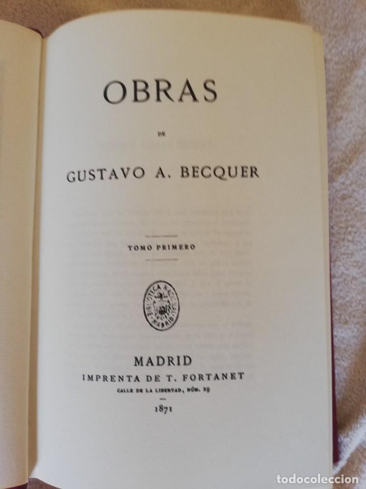 Libros de segunda mano: C&Iacute;RCULO DEL BIBLI&Oacute;FILO OBRAS DE GUSTAVO-ADOLFO BECQUER - Foto 9