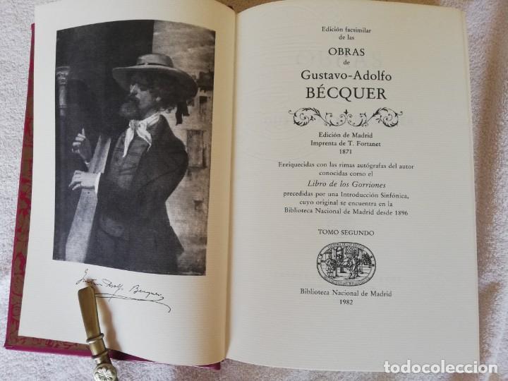 Libros de segunda mano: C&Iacute;RCULO DEL BIBLI&Oacute;FILO OBRAS DE GUSTAVO-ADOLFO BECQUER - Foto 20