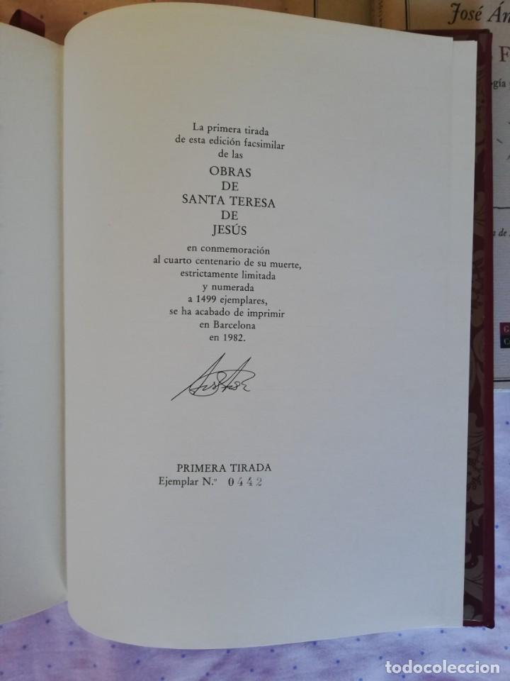 Libros de segunda mano: C&Iacute;RCULO DEL BIBLI&Oacute;FILO OBRAS DE SANTA TERSA DE JES&Uacute;S - Foto 42