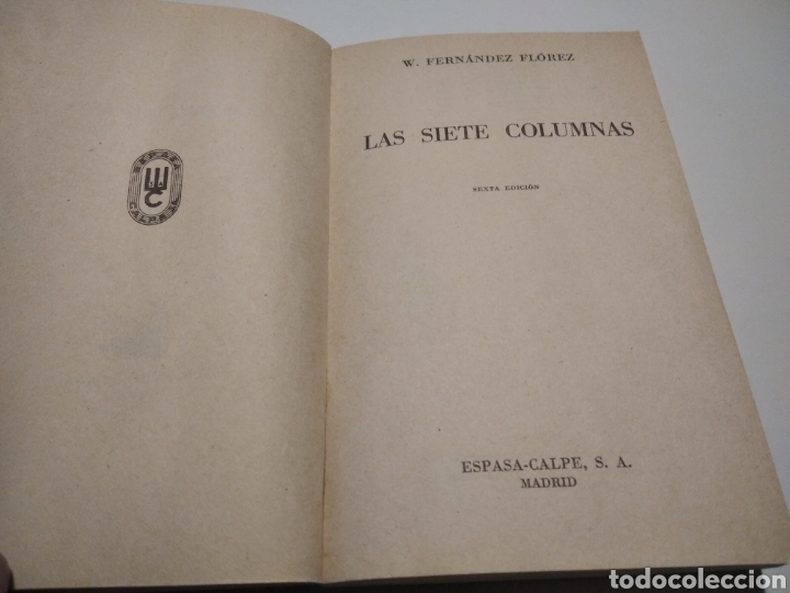 Libros de segunda mano: Libro, las siete columnas - Foto 2