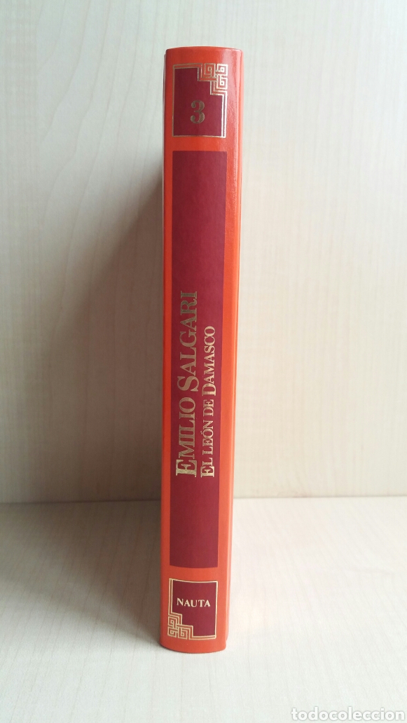 Libros de segunda mano: El Le&oacute;n de Damasco. Emilio Salgari. Ediciones Nauta, 1984. - Foto 2
