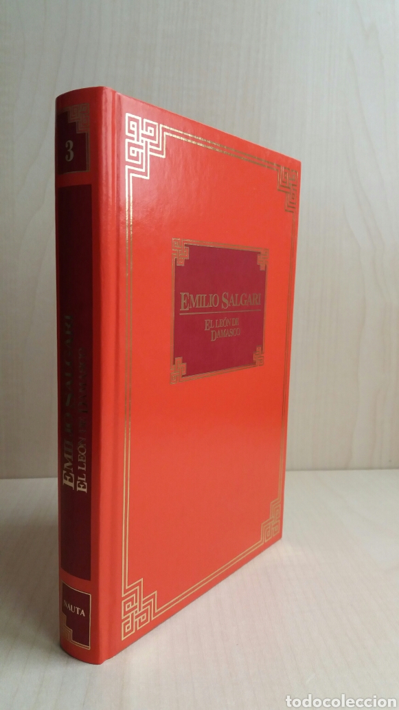 Libros de segunda mano: El Le&oacute;n de Damasco. Emilio Salgari. Ediciones Nauta, 1984. - Foto 3