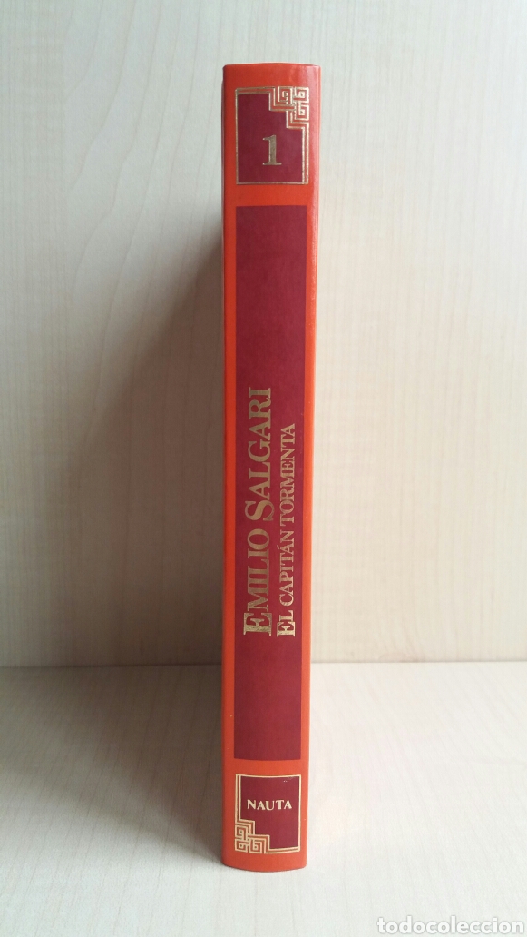 Libros de segunda mano: El capit&aacute;n Tormenta. Emilio Salgari. Ediciones Nauta, 1984. - Foto 2