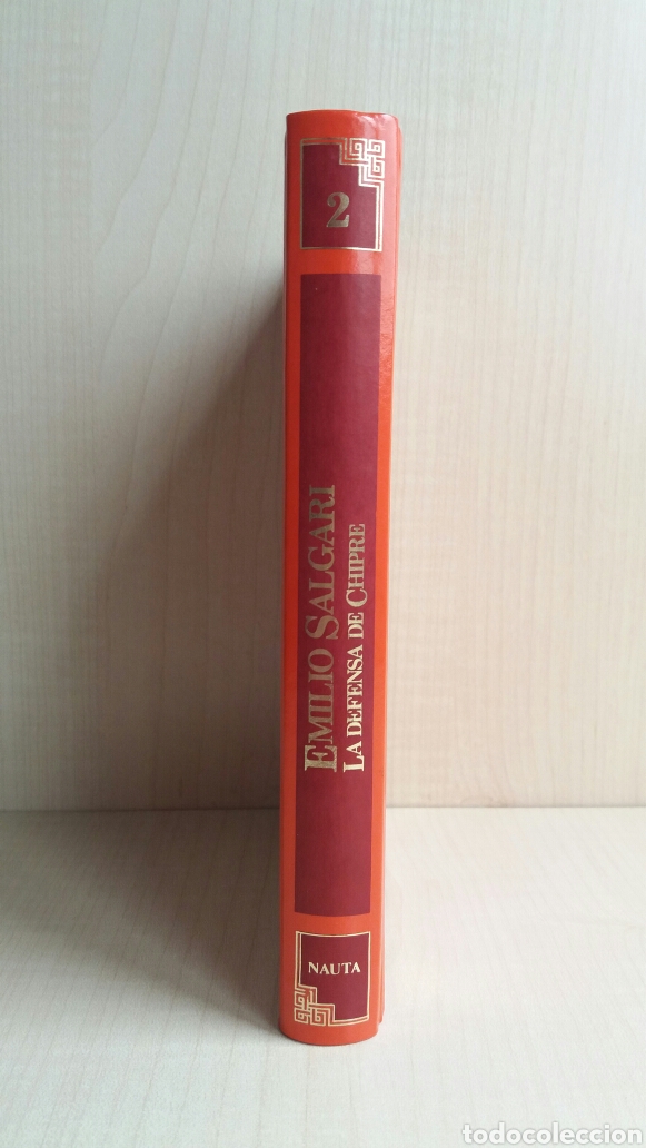Libros de segunda mano: La defensa de Chipre. Emilio Salgari. Ediciones Nauta, 1984. - Foto 2