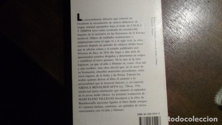 Libros de segunda mano: Calila y Dimna - Foto 3