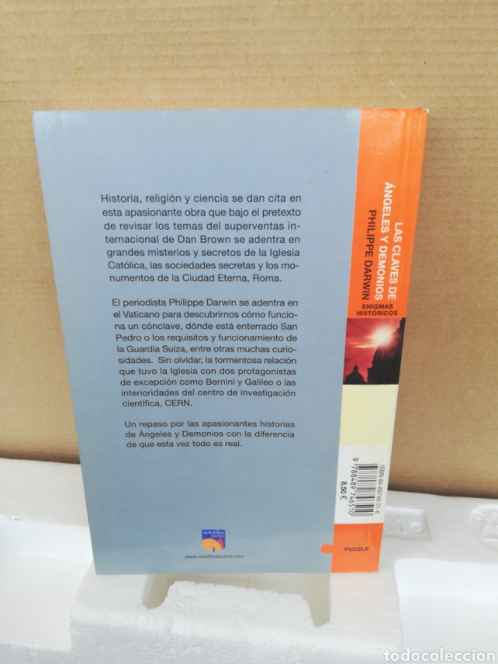 Libros de segunda mano: Las claves de &aacute;ngeles y demonios. Philippe Darwin - Foto 2