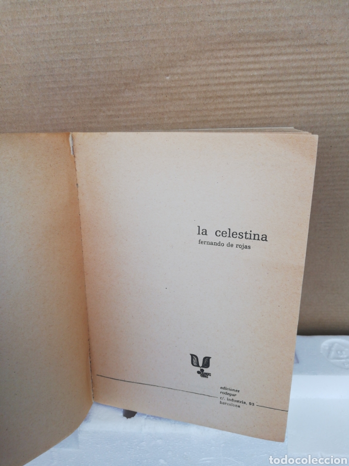 Libros de segunda mano: La Celestina Fernando de Rojas. Editorial rodegar - Foto 3