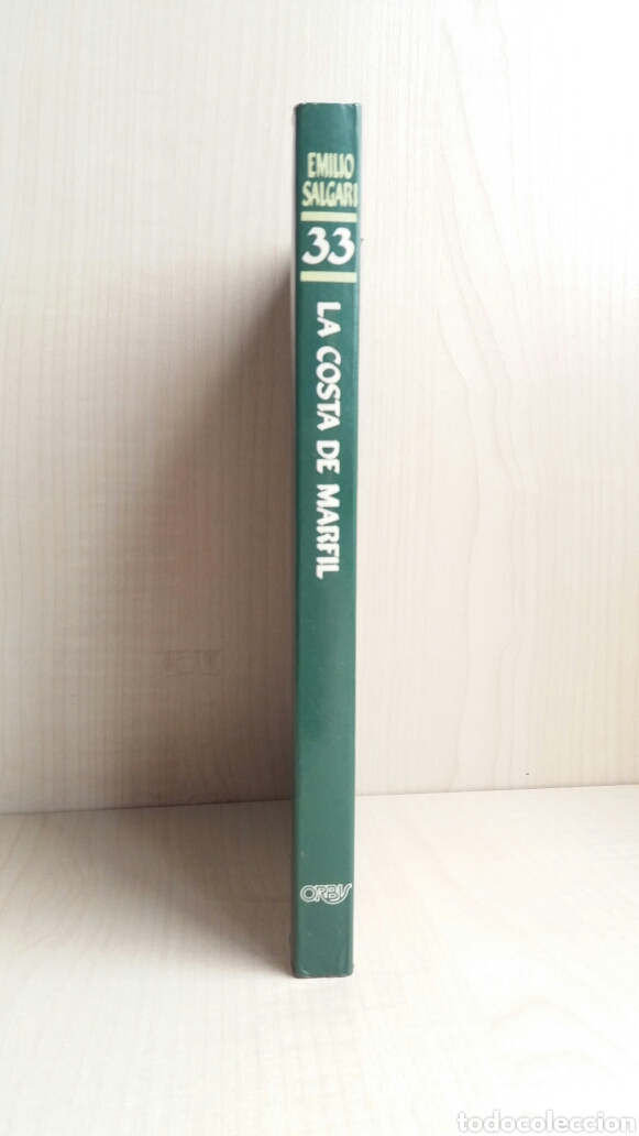 Libros de segunda mano: La costa de marfil. Emilio Salgari. Ediciones Orbis, 1987. - Foto 2