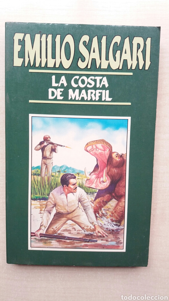 Libros de segunda mano: La costa de marfil. Emilio Salgari. Ediciones Orbis, 1987. - Foto 1