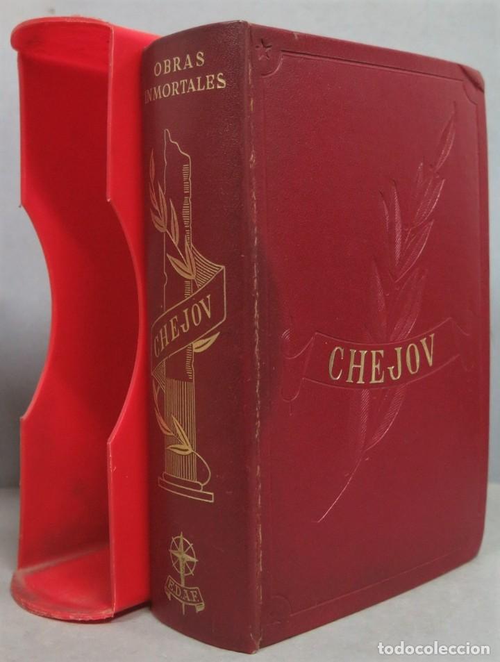 Libros de segunda mano: 1971.- OBRAS INMORTALES. CHEJOV. EDAF. CON ESTUCHE - Foto 1