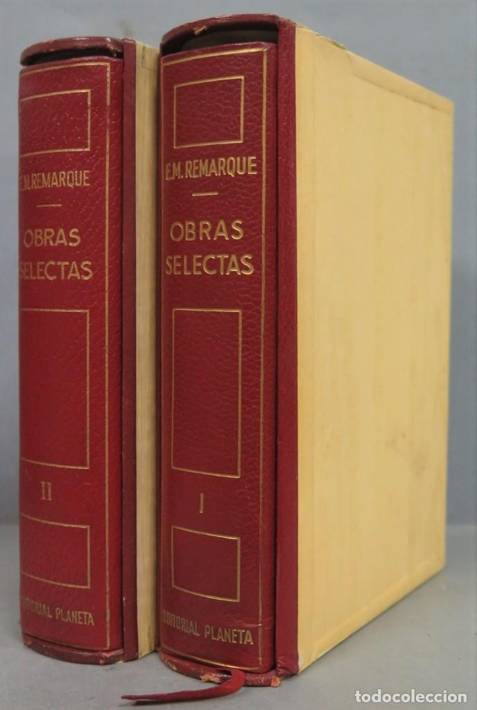 Libros de segunda mano: 1960.- OBRAS SELECTAS. REMARQUE. PLANETA. 2 TOMOS - Foto 1