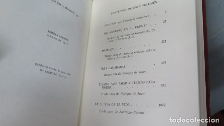 Libros de segunda mano: 1960.- OBRAS SELECTAS. REMARQUE. PLANETA. 2 TOMOS - Foto 3