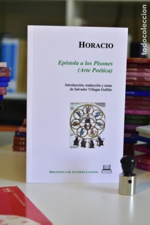 EPÍSTOLA A LOS PISONES (ARTE POÉTICA)- HORACIO- EDICIONES CLÁSICAS (Libros de Segunda Mano (posteriores a 1936) - Literatura - Narrativa - Clásicos)