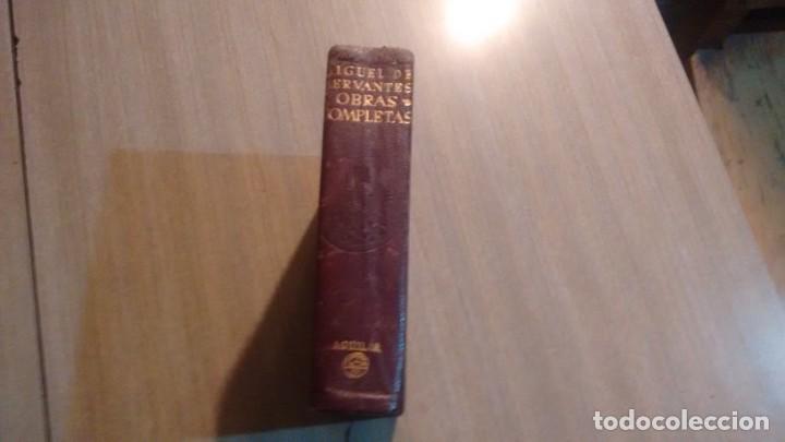 Libros de segunda mano: MIGUEL DE CERVANTES - OBRAS COMPLETAS - ED. AGUILAR - Foto 4