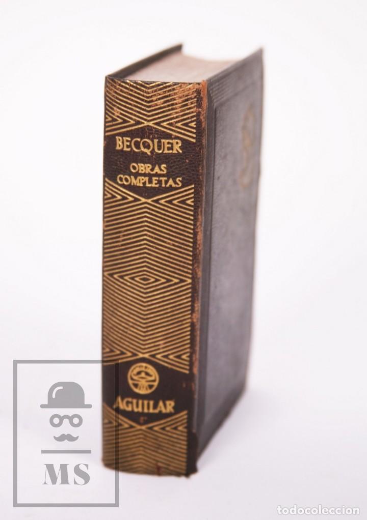 Libros de segunda mano: Libro Gustavo Adolfo B&eacute;cquer. Obras Completas - Aguilar, 1949 - Foto 3