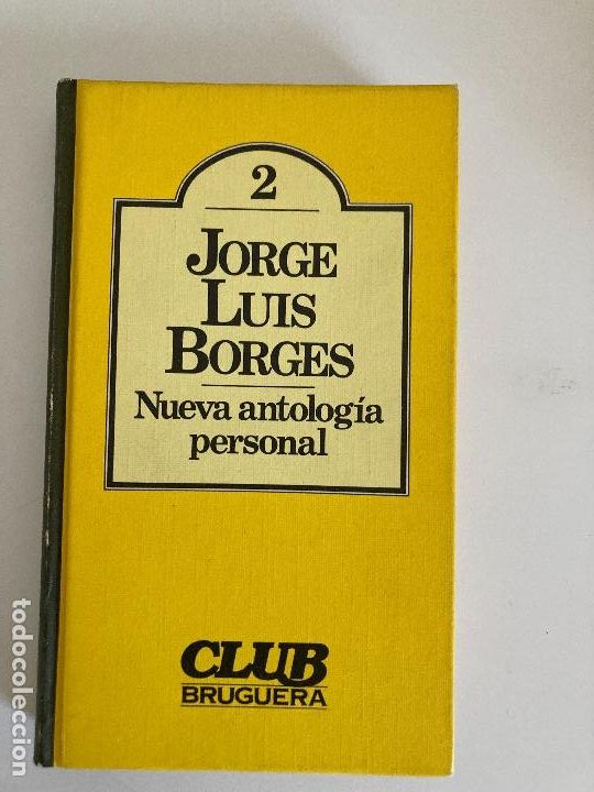 Libros de segunda mano: Nueva antolog&iacute;a personal - Jorge Luis Borges - Foto 1