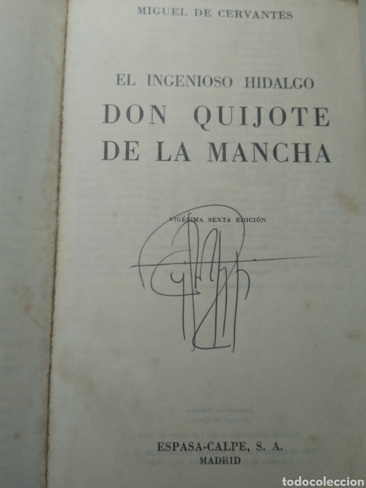 Libros de segunda mano: DON QUIJOTE DE LA MANCHA/MIGUEL DE CERVANTES - Foto 2