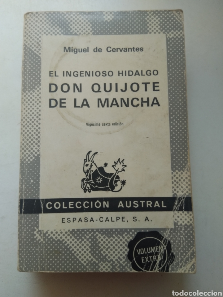 Libros de segunda mano: DON QUIJOTE DE LA MANCHA/MIGUEL DE CERVANTES - Foto 1