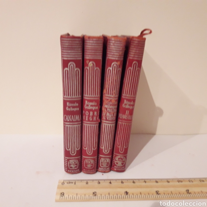 Libros de segunda mano: Colecci&oacute;n 4 tomos R&oacute;mulo Gallegos. Minilibros - Foto 3