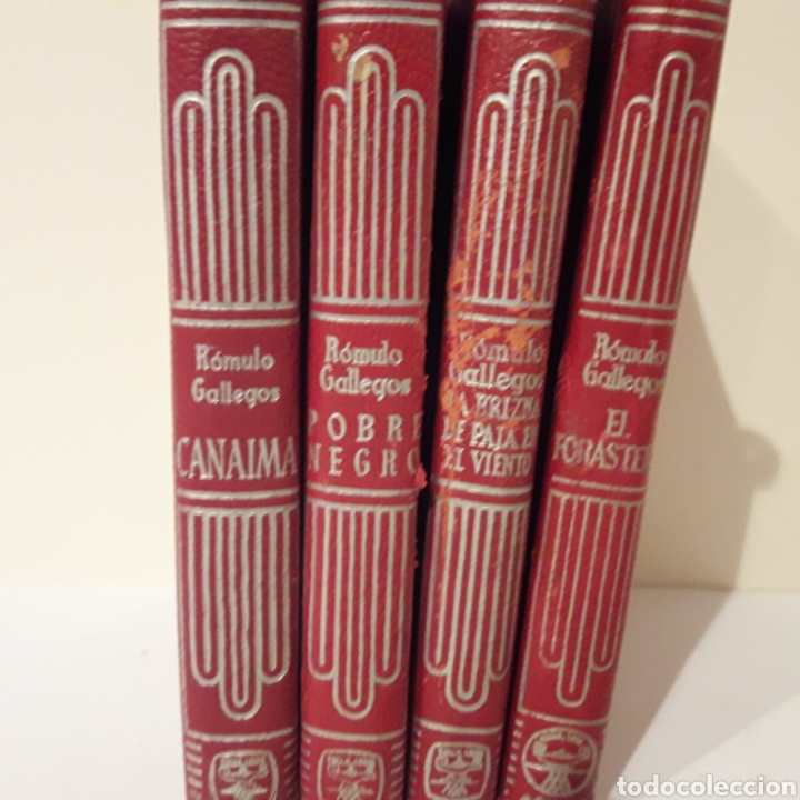 Libros de segunda mano: Colecci&oacute;n 4 tomos R&oacute;mulo Gallegos. Minilibros - Foto 4