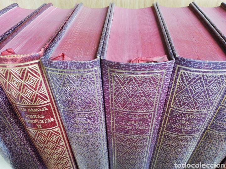 Libros de segunda mano: Obras completas PIO BAROJA 8 VOLS. - Foto 2