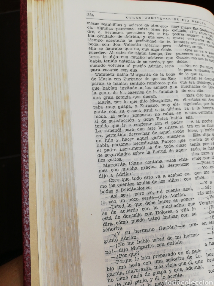 Libros de segunda mano: Obras completas PIO BAROJA 8 VOLS. - Foto 5