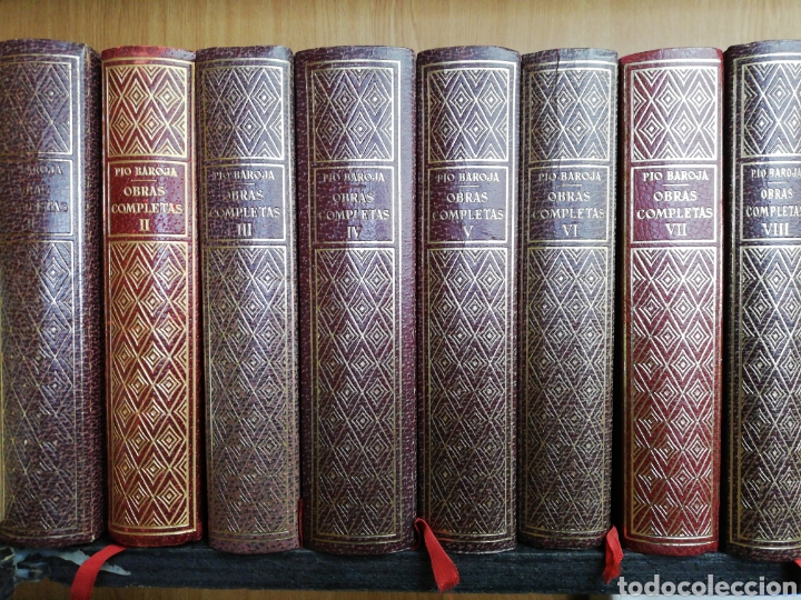 Libros de segunda mano: Obras completas PIO BAROJA 8 VOLS. - Foto 1