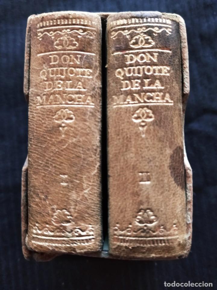 Libros de segunda mano: Don Quijote de la Mancha . Libros en miniatura . Ediciones Castilla - Foto 2