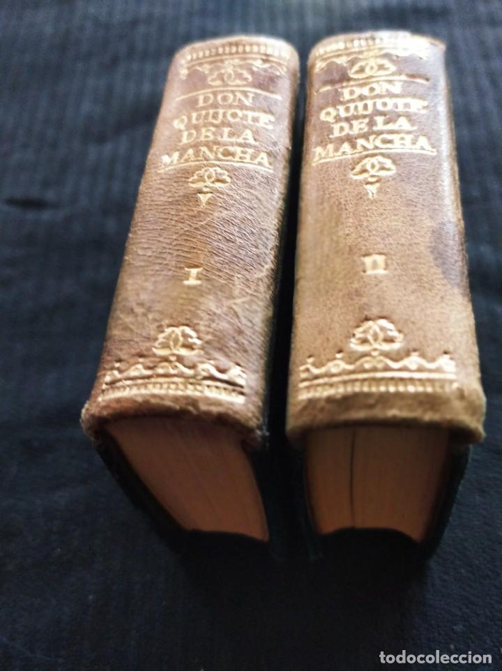 Libros de segunda mano: Don Quijote de la Mancha . Libros en miniatura . Ediciones Castilla - Foto 3