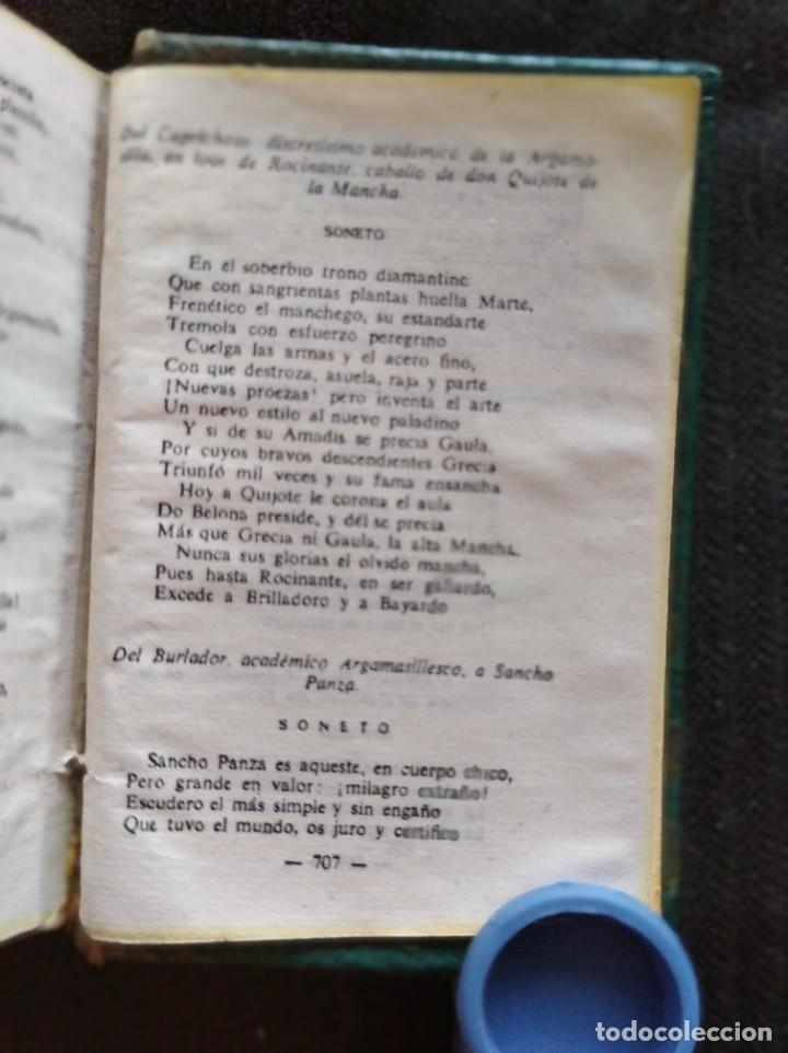 Libros de segunda mano: Don Quijote de la Mancha . Libros en miniatura . Ediciones Castilla - Foto 10
