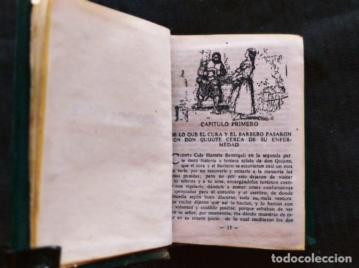 Libros de segunda mano: Don Quijote de la Mancha . Libros en miniatura . Ediciones Castilla - Foto 14