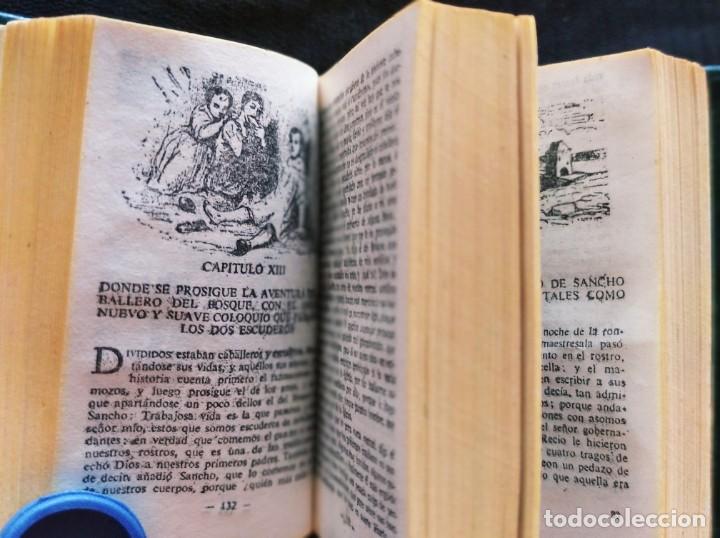 Libros de segunda mano: Don Quijote de la Mancha . Libros en miniatura . Ediciones Castilla - Foto 15
