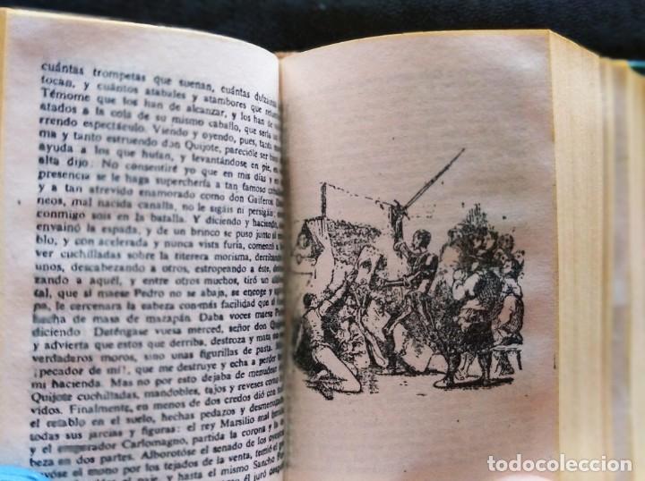 Libros de segunda mano: Don Quijote de la Mancha . Libros en miniatura . Ediciones Castilla - Foto 16