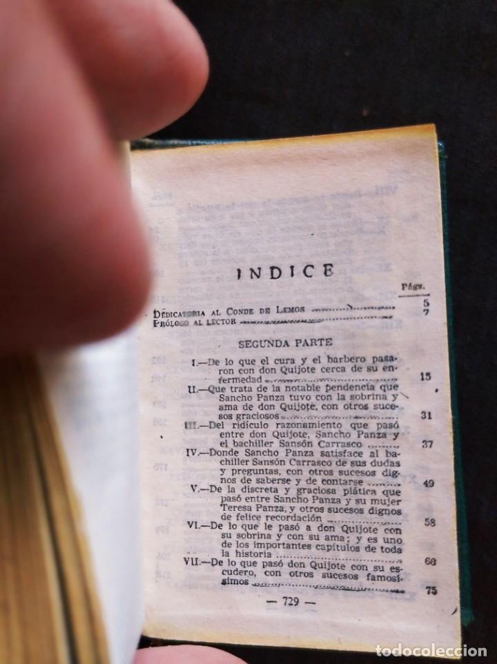 Libros de segunda mano: Don Quijote de la Mancha . Libros en miniatura . Ediciones Castilla - Foto 19