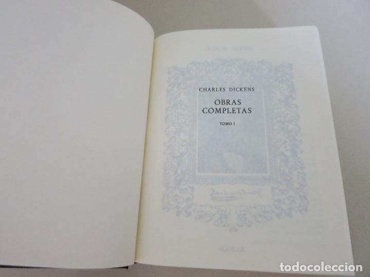 Libros de segunda mano: CHARLES DICKENS OBRAS COMPLETAS I AGUILAR 2004 - Foto 2