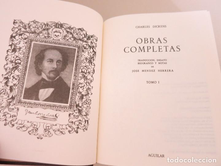Libros de segunda mano: CHARLES DICKENS OBRAS COMPLETAS I AGUILAR 2004 - Foto 3