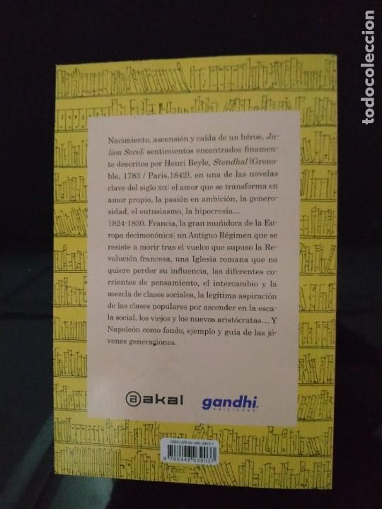 Libros de segunda mano: Rojo y Negro - Stendhal - Foto 2