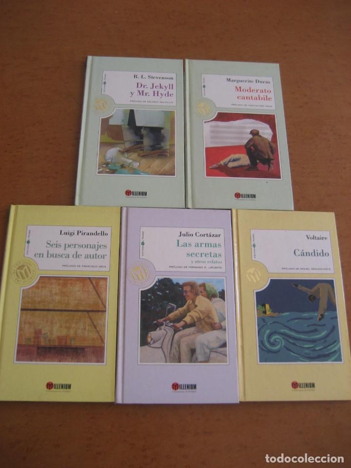 Libros de segunda mano: LOTE 5 LIBROS BIBLIOTECA EL MUNDO - MILLENIUM - Foto 1