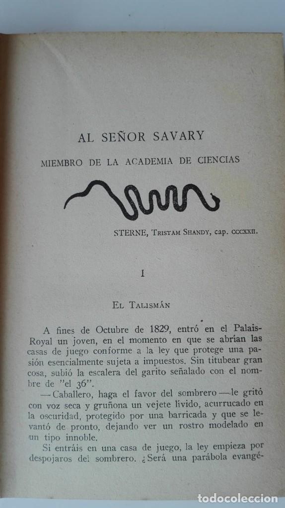 Libros de segunda mano: La Piel de Onagro. Autor: H. de Balzac - Foto 2