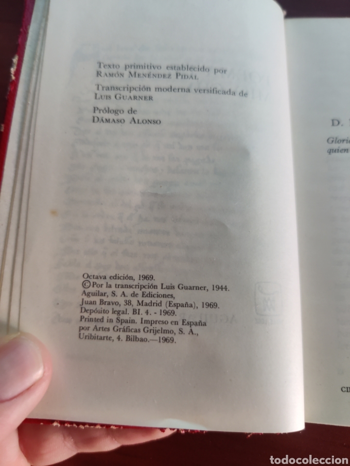 Libros de segunda mano: ESTAMOS LIQUIDANDO. Poema de Mio Cid Aguilar an&oacute;nimo - Foto 4