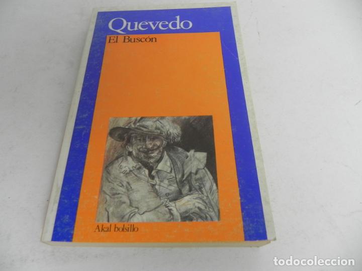 Libros de segunda mano: EL BUSCON (FRANCISCO DE QUEVEDO) AKAL DE BOLSILLO-1983 - Foto 2