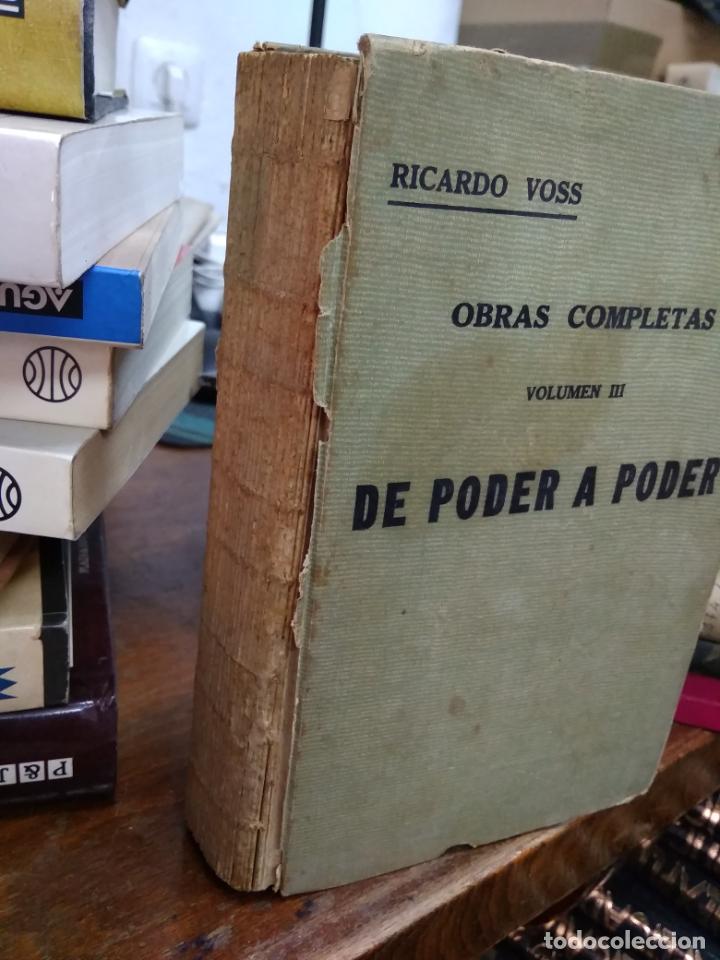 Libros de segunda mano: Obras completas (volumen III) de poder a poder, Ricardo Voss. L.5798-1269 - Foto 2
