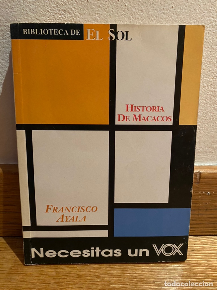 Libros de segunda mano: Historia de Macacos Francisco Ayala n&uacute;mero 182 - Foto 1