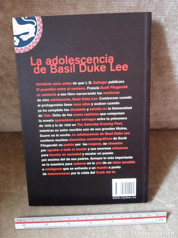 Libros de segunda mano: FRANCIS SCOTT FITZGERALD - LA ADOLESCENCIA DE BASIL DUKE LEE - REY LEAR, 2012 - NUEVO - Foto 3