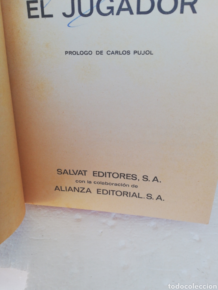 Libros de segunda mano: El jugador .Fedor dostoievski .Salvat - Foto 3