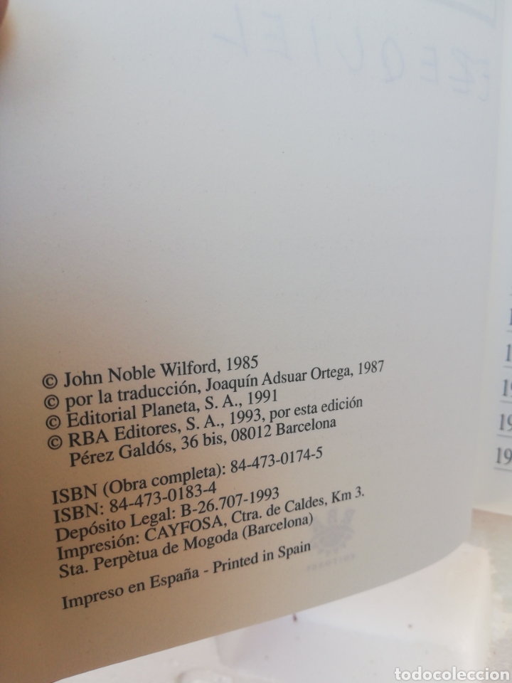 Libros de segunda mano: El enigma de los dinosaurios ,Jn wilford - Foto 2