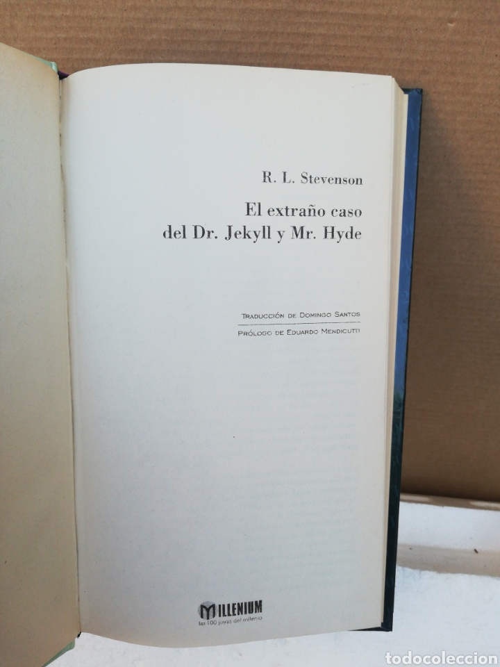 Libros de segunda mano: Dr Jekyll y Mr Hyde. RL Stevenson. Milenium - Foto 3