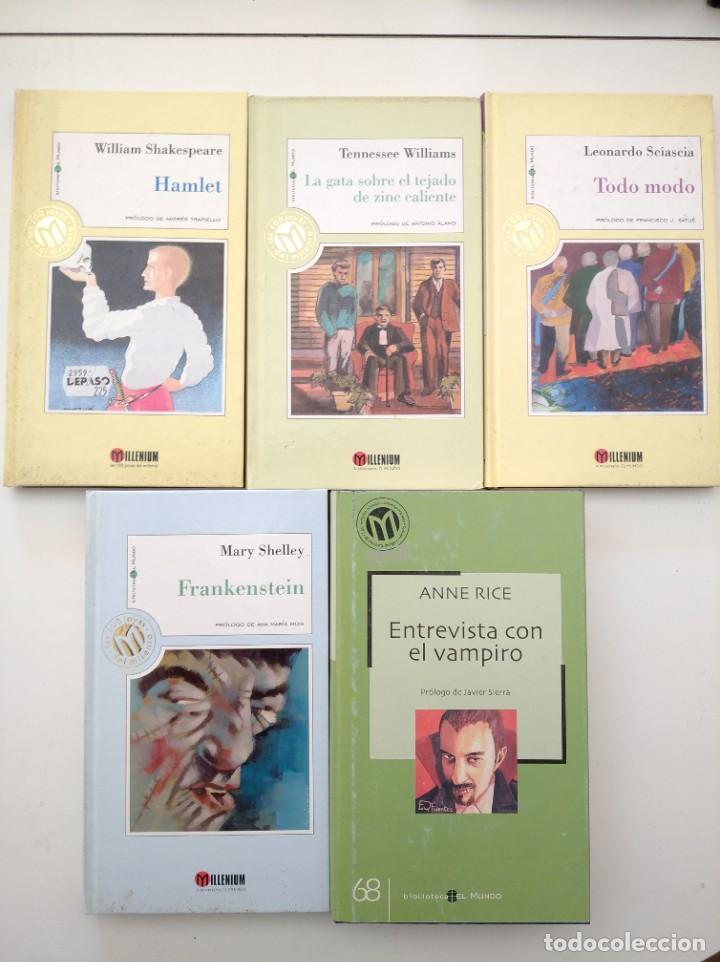Libros de segunda mano: LOTE 5 LIBROS BIBLIOTECA EL MUNDO - MILLENIUM - Foto 1